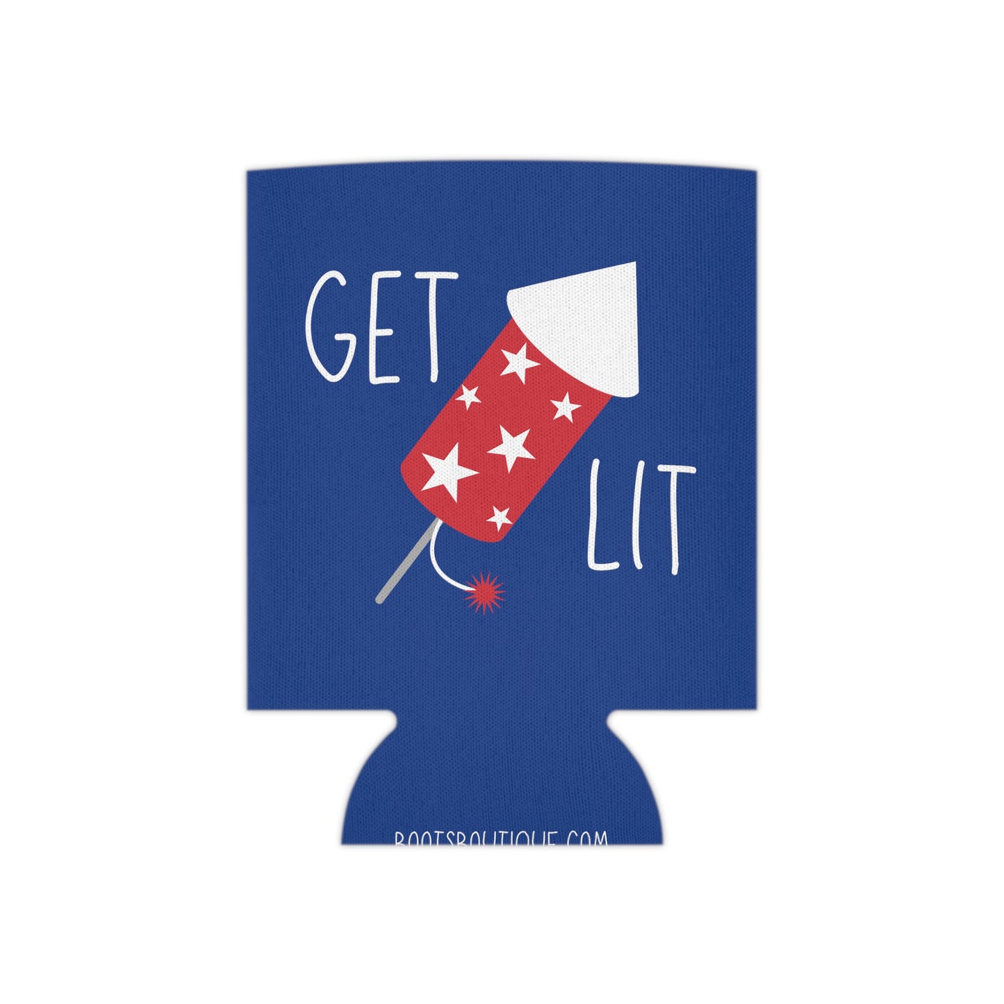 Get Lit - Fourth of July Can Cooler