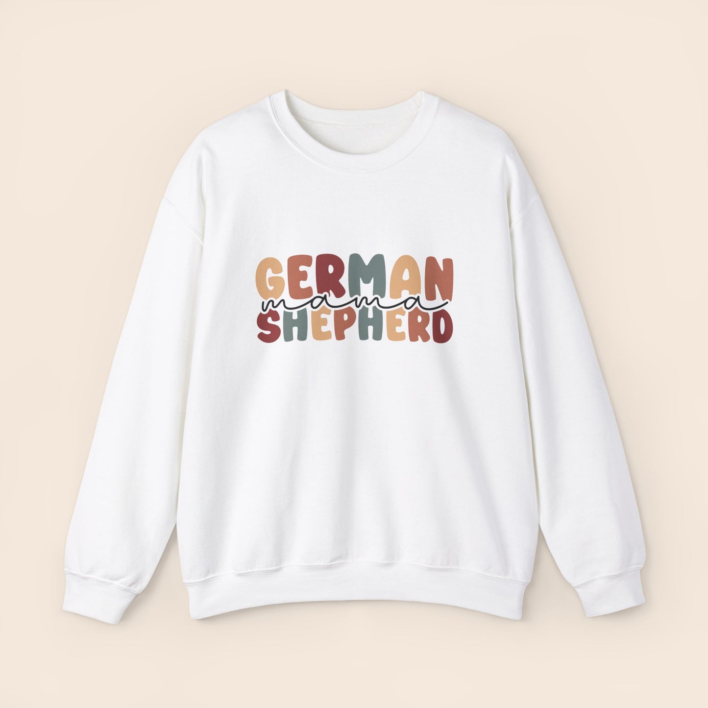 German Shepherd Mama Crewneck Sweatshirt