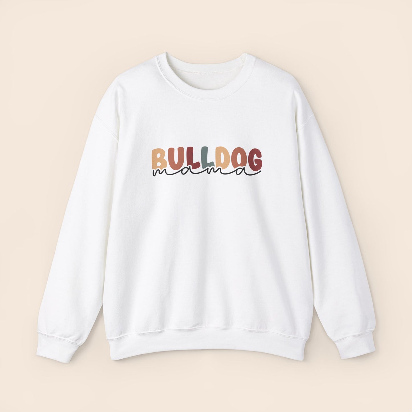 Bulldog Mama Crewneck Sweatshirt