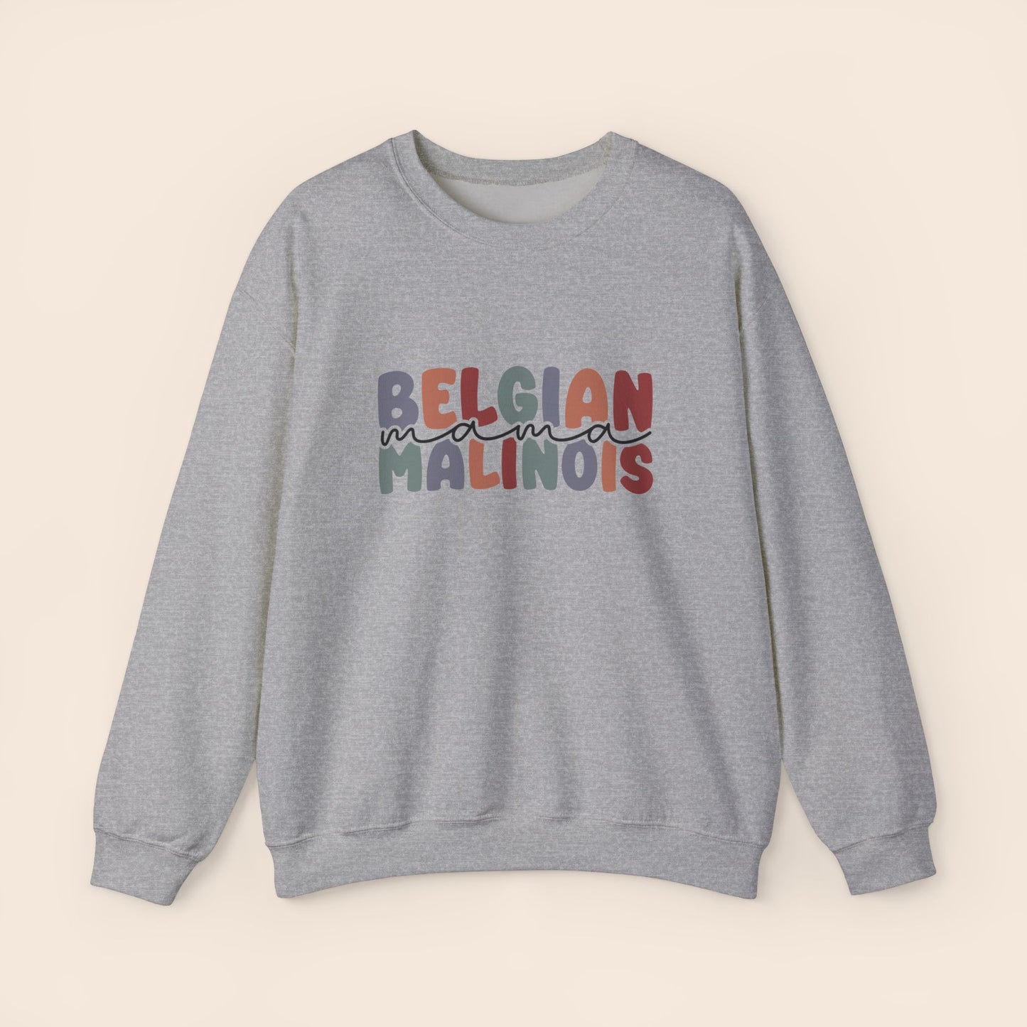 Belgian Malinois Mama Crewneck Sweatshirt