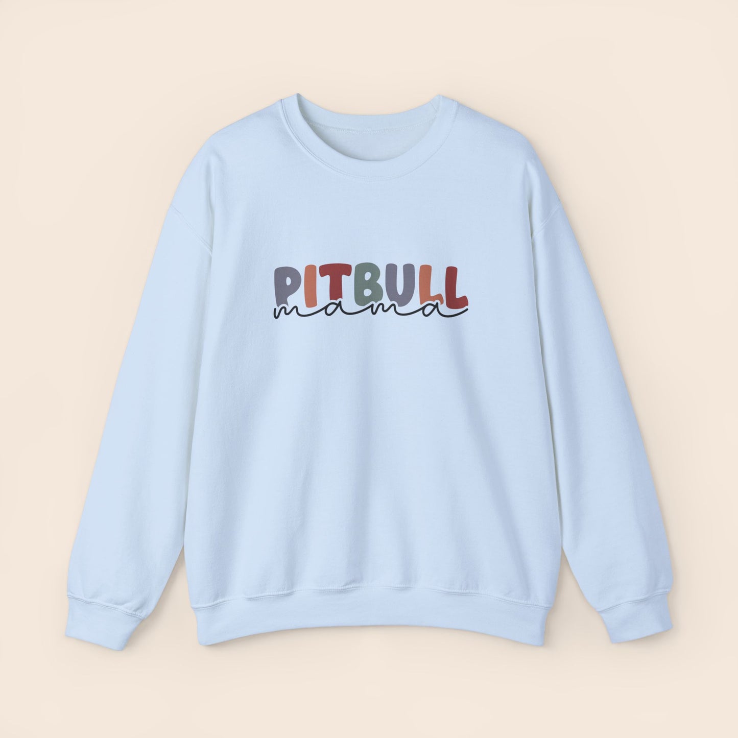 Pitbull Mama Crewneck Sweatshirt