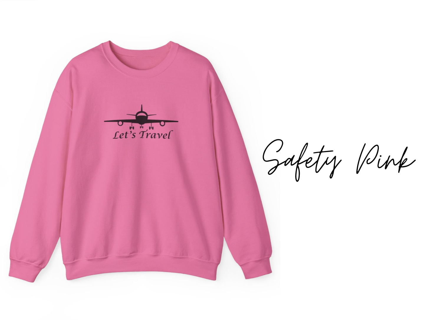 Let's Travel Crewneck Sweatshirt