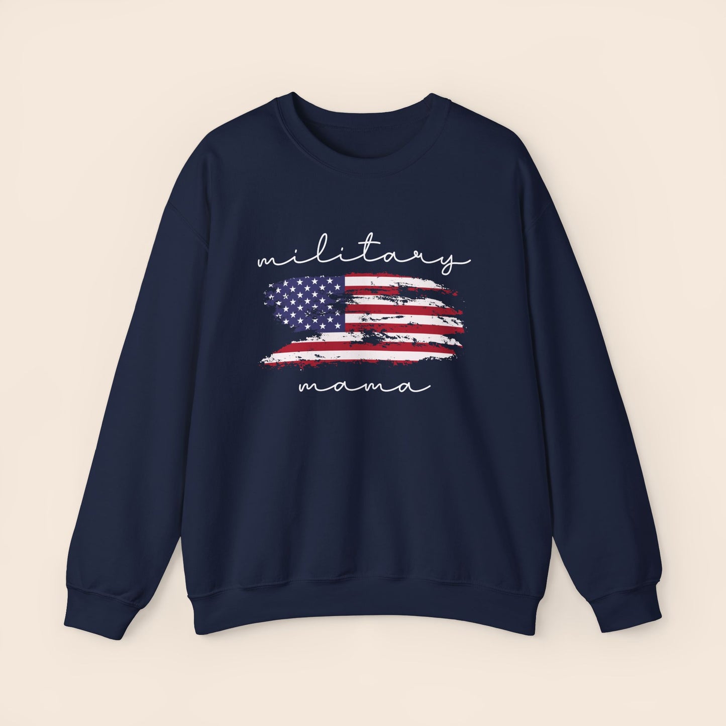 Military Mama Crewneck Sweatshirt