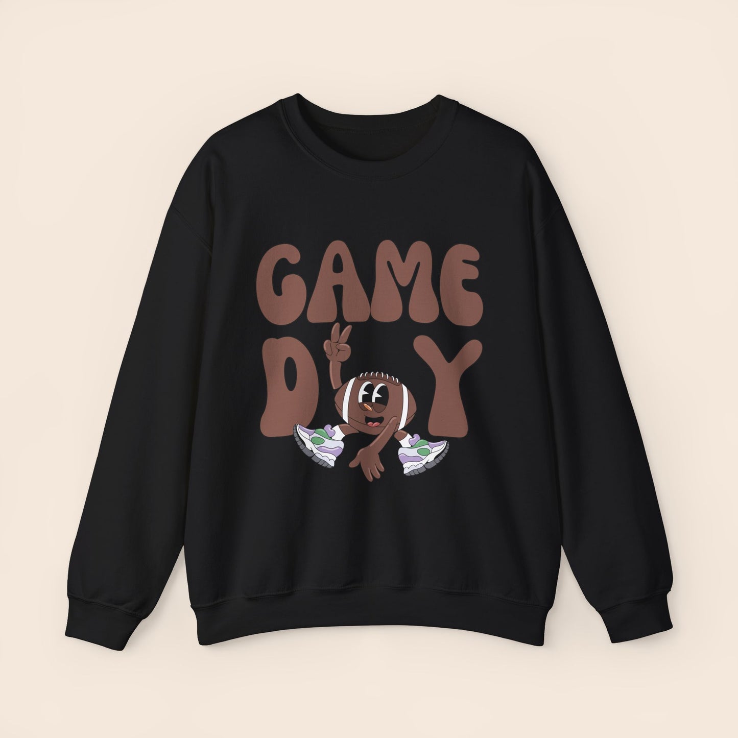 Game Day Football Crewneck Sweatshirt