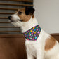 Cute Floral Spring Over the Collar Dog Bandana