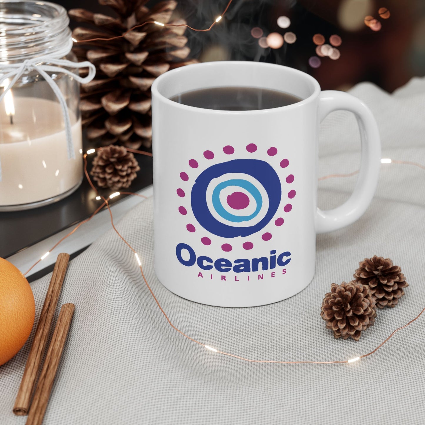 Oceanic Airlines - Lost Tv Show 11oz Ceramic Mug