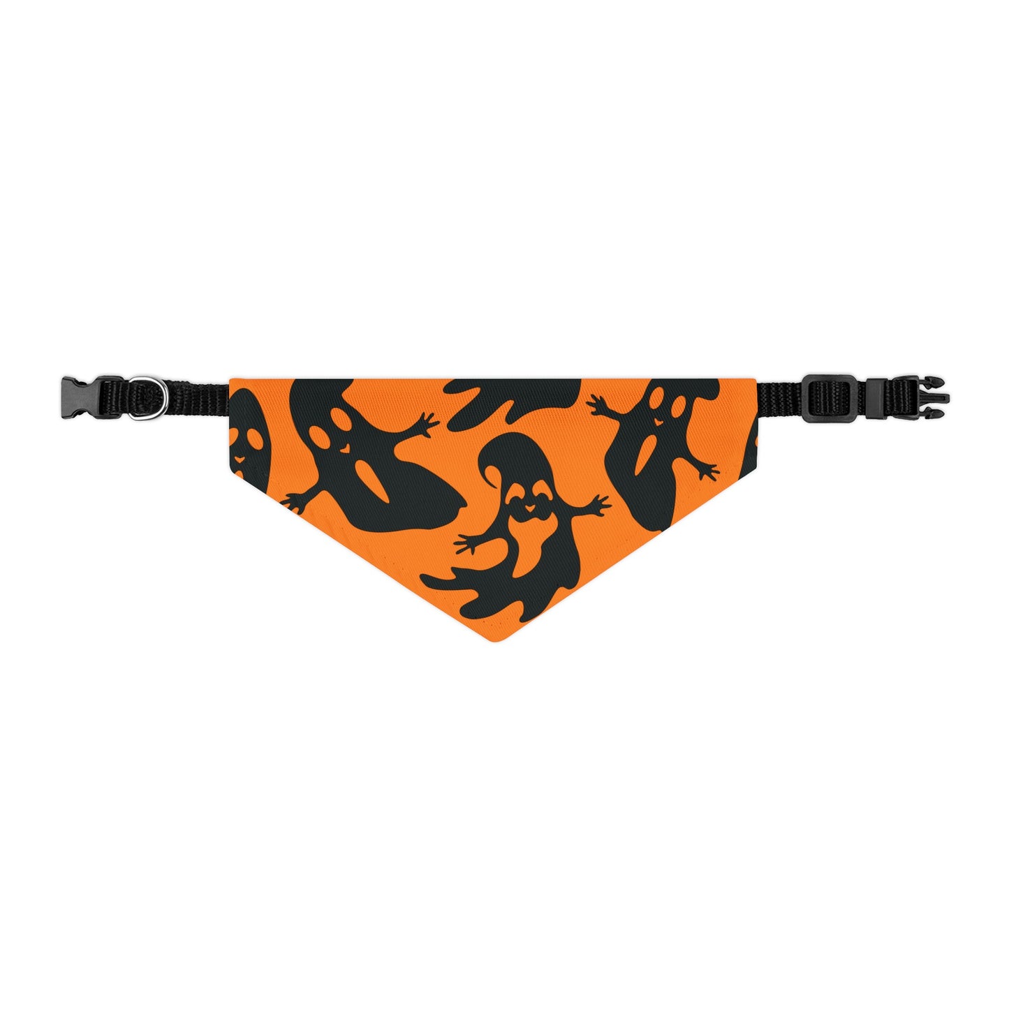 Ghost Over the Collar Halloween Dog Bandana