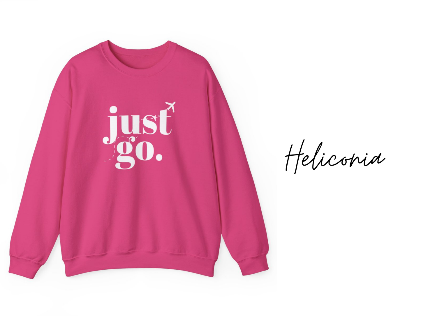 Just Go - Travel Crewneck Sweatshirt