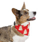 Christmas Cookies Over The Collar Dog Bandana