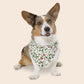 Christmas Over The Collar Dog Bandana