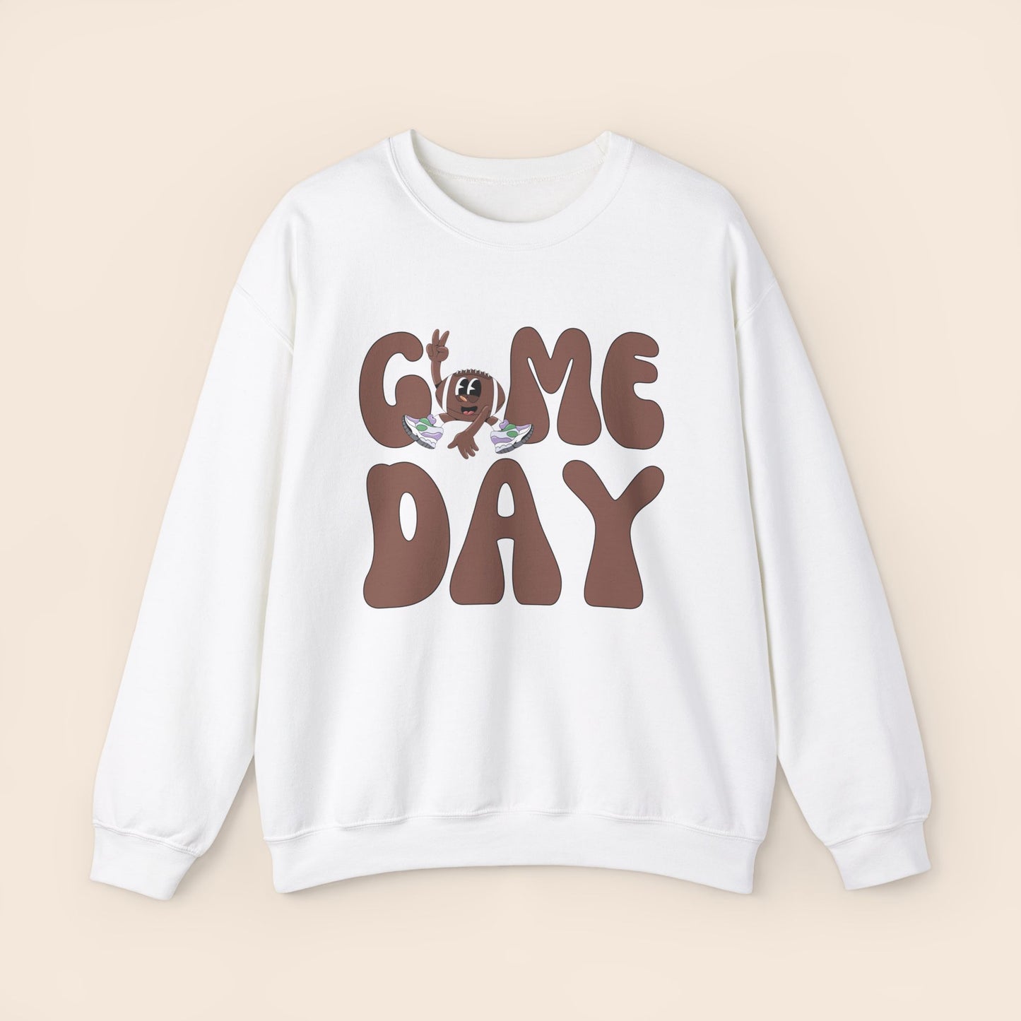 Game Day Football Crewneck Sweatshirt