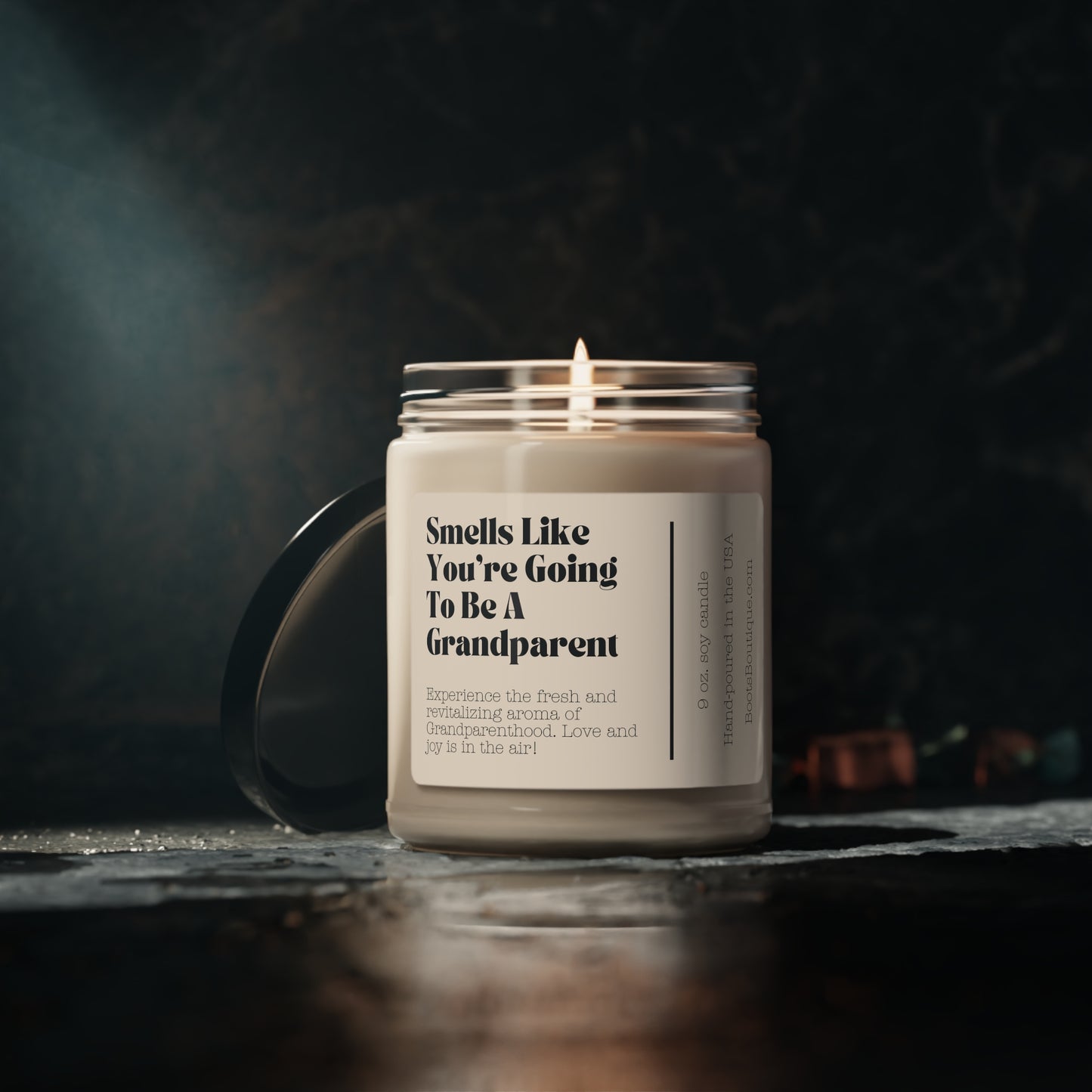 Smells Like You're Going To Be A Grandparent 9oz Soy Candle