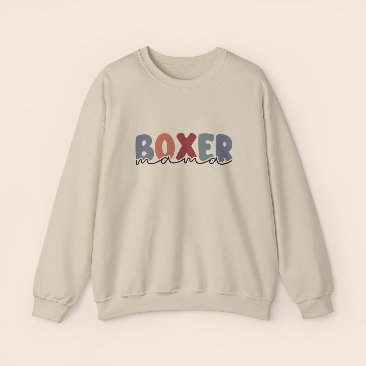 Boxer Mama Crewneck Sweatshirt