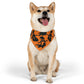 Ghost Over the Collar Halloween Dog Bandana