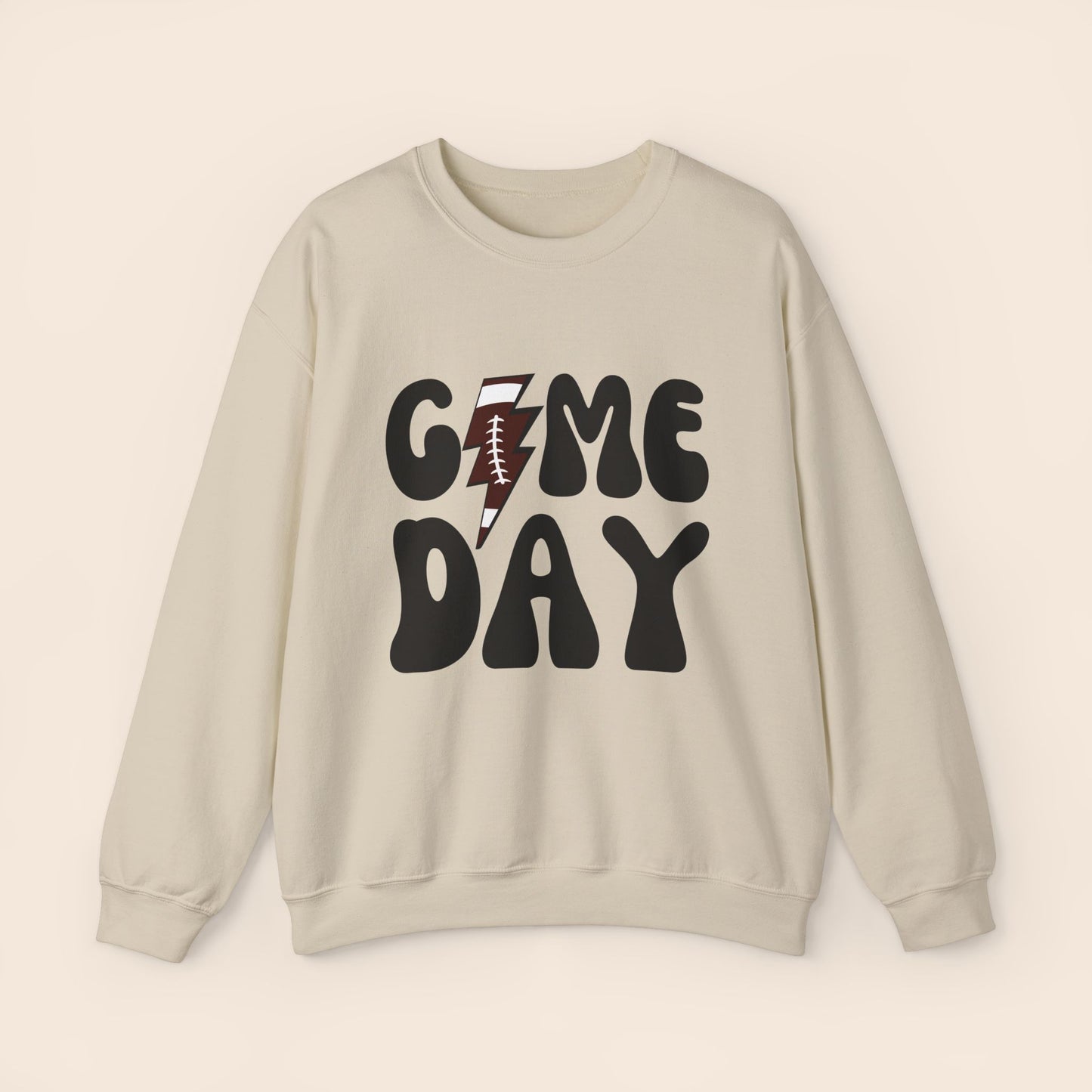 Game Day Football Crewneck Sweatshirt