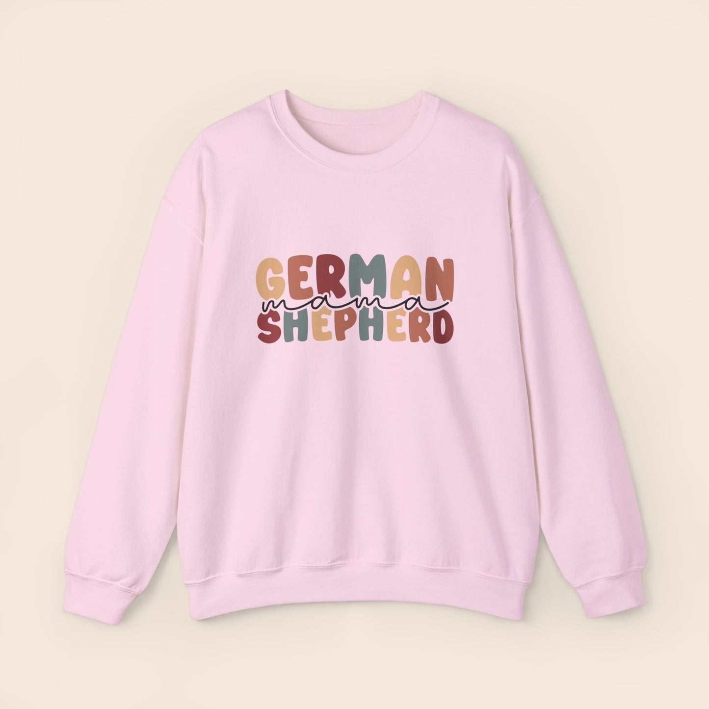 German Shepherd Mama Crewneck Sweatshirt