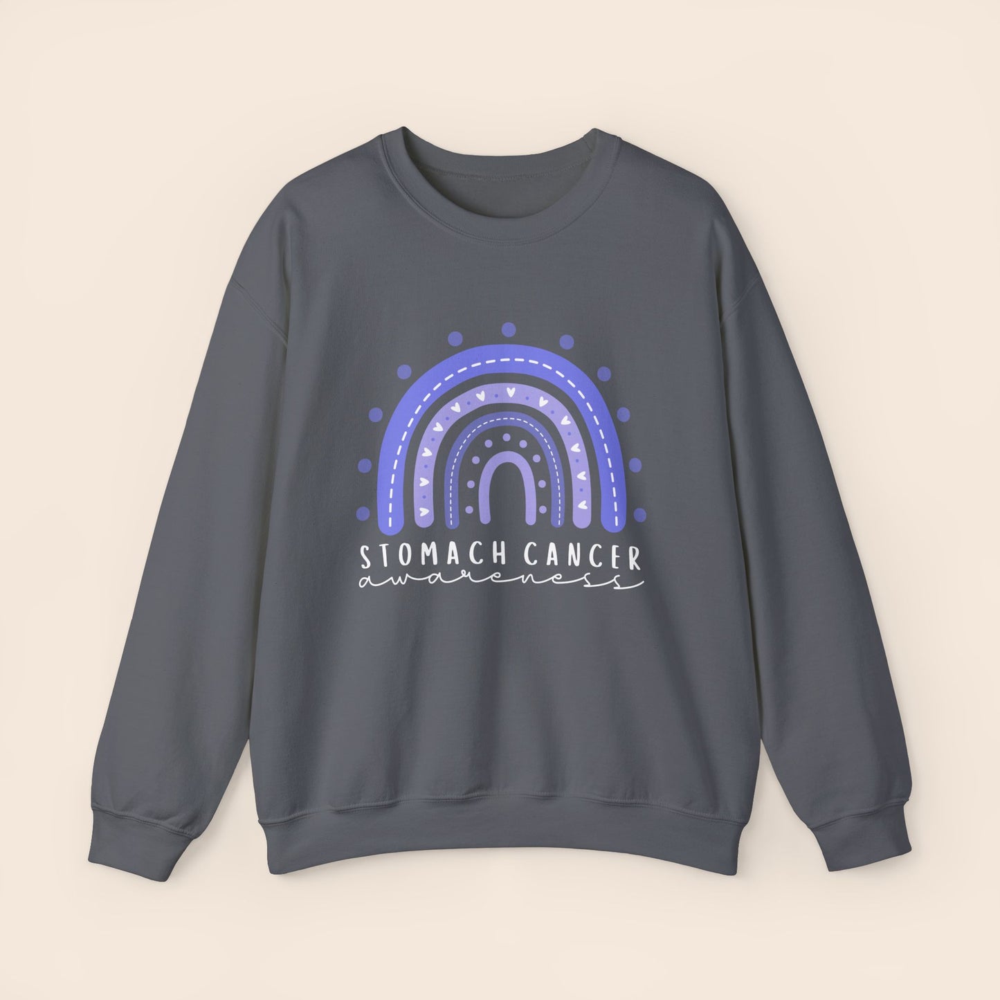 Stomach Cancer Awareness Crewneck Sweatshirt