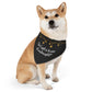 Do I Get a Kiss at Midnight Over the Collar New Years Dog Bandana