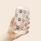 Paw Print 16oz Sipper Glass