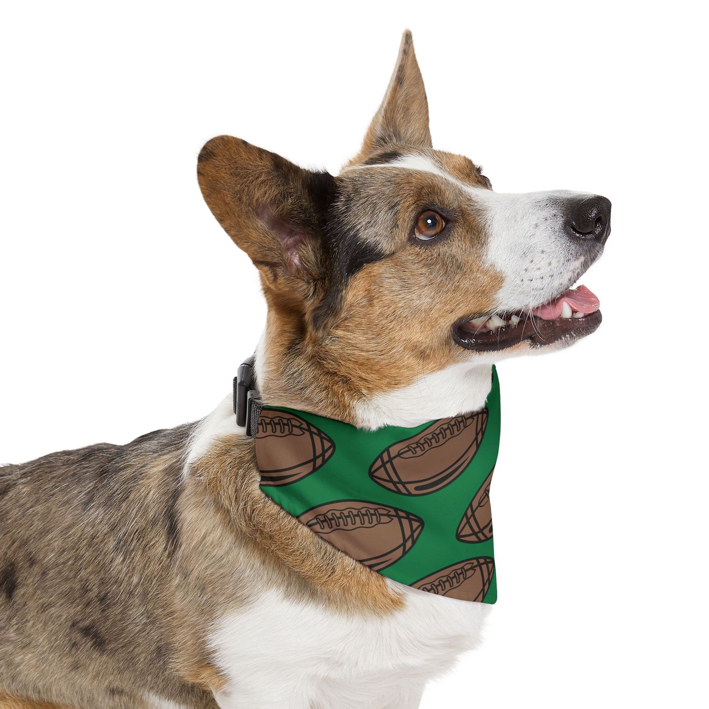 Football Over The Collar Dog Bandana