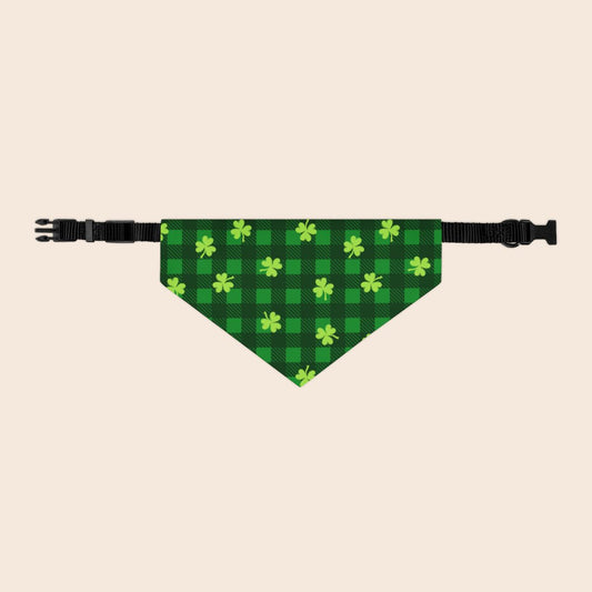 St. Patrick's Day Over the Collar Dog Bandana