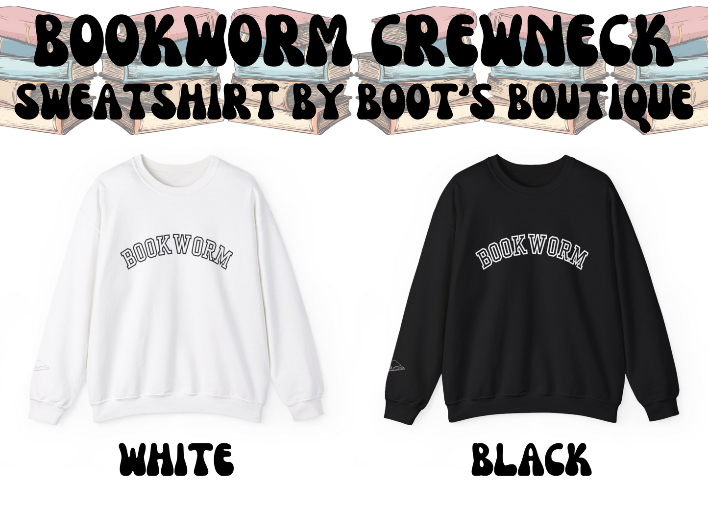 Bookworm Crewneck Sweatshirt