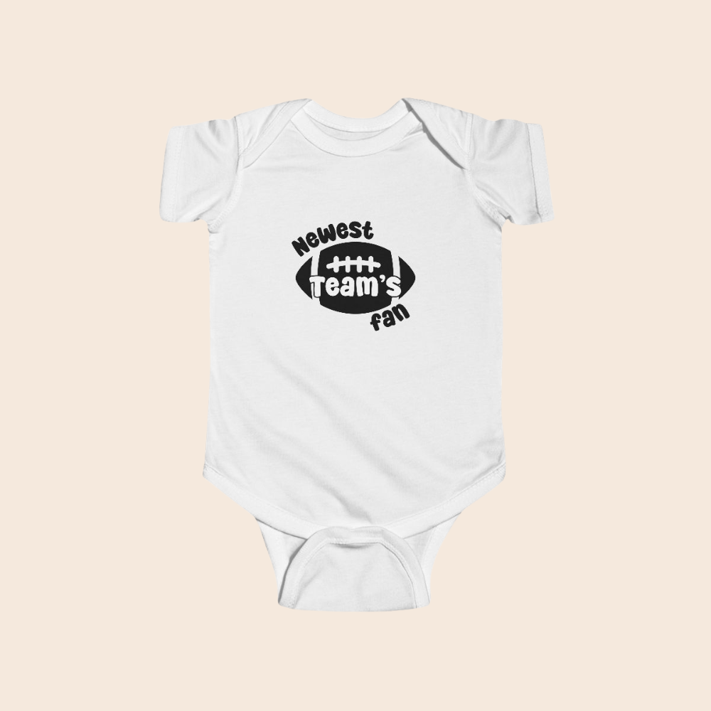 Newest (Team's) Fan Football Baby Bodysuit