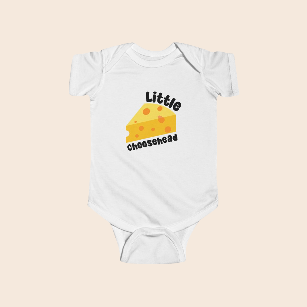 Little Cheesehead - Green Bay Packers Baby Bodysuit