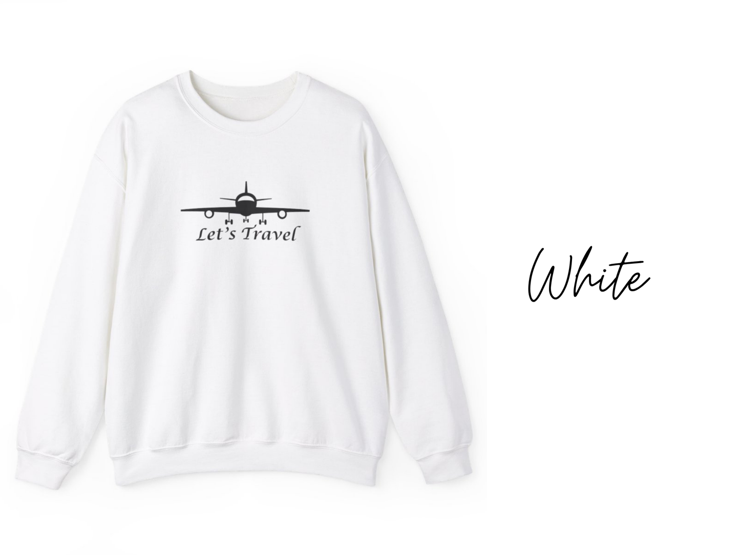 Let's Travel Crewneck Sweatshirt