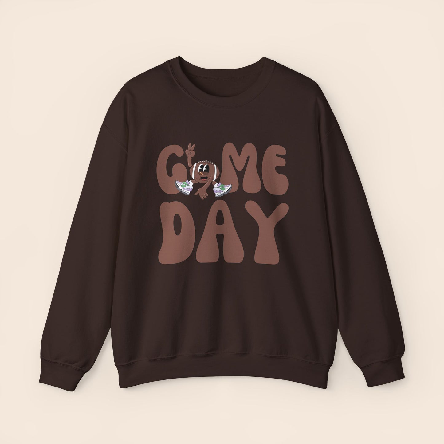 Game Day Football Crewneck Sweatshirt