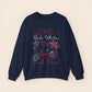 Red White and Due - Maternity Fourth of July Crewneck Sweatshirt