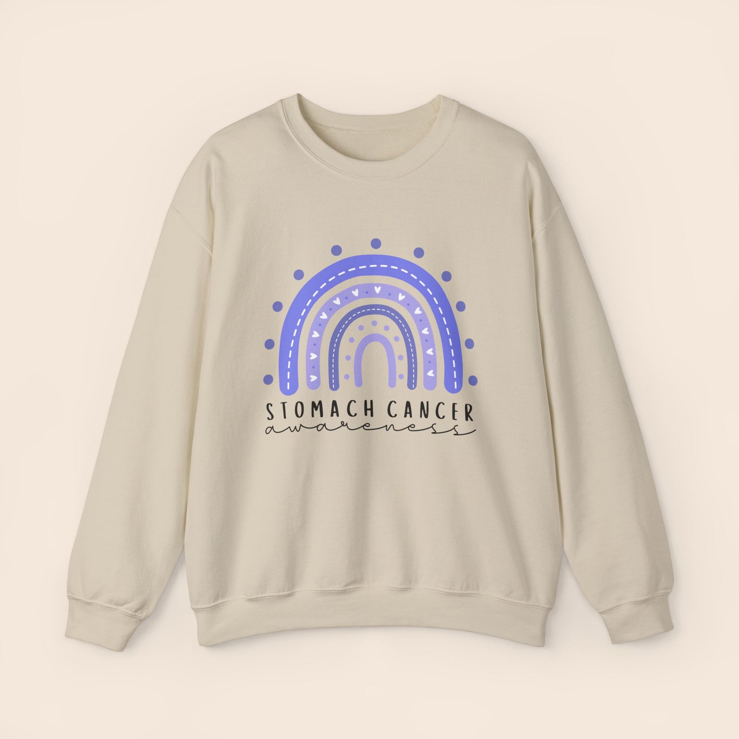 Stomach Cancer Awareness Crewneck Sweatshirt