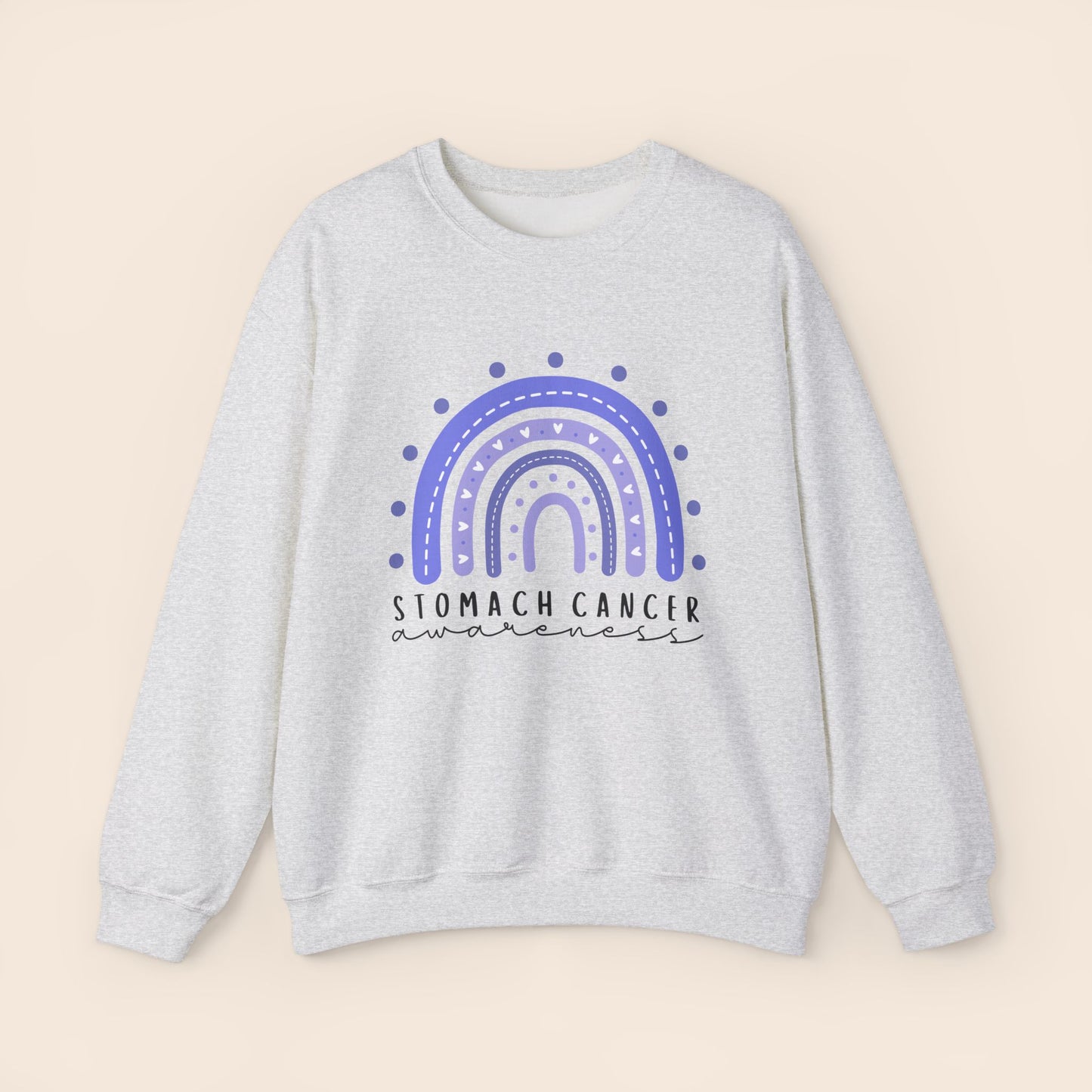 Stomach Cancer Awareness Crewneck Sweatshirt