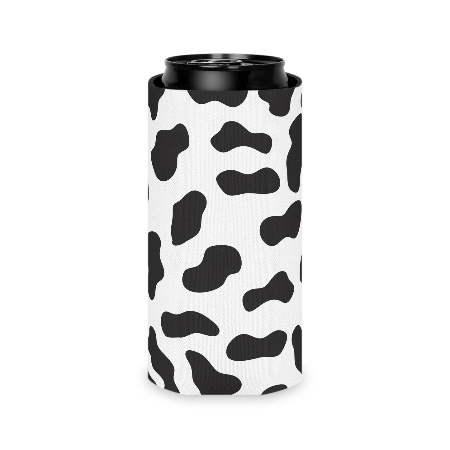 Cow Print Can Cooler