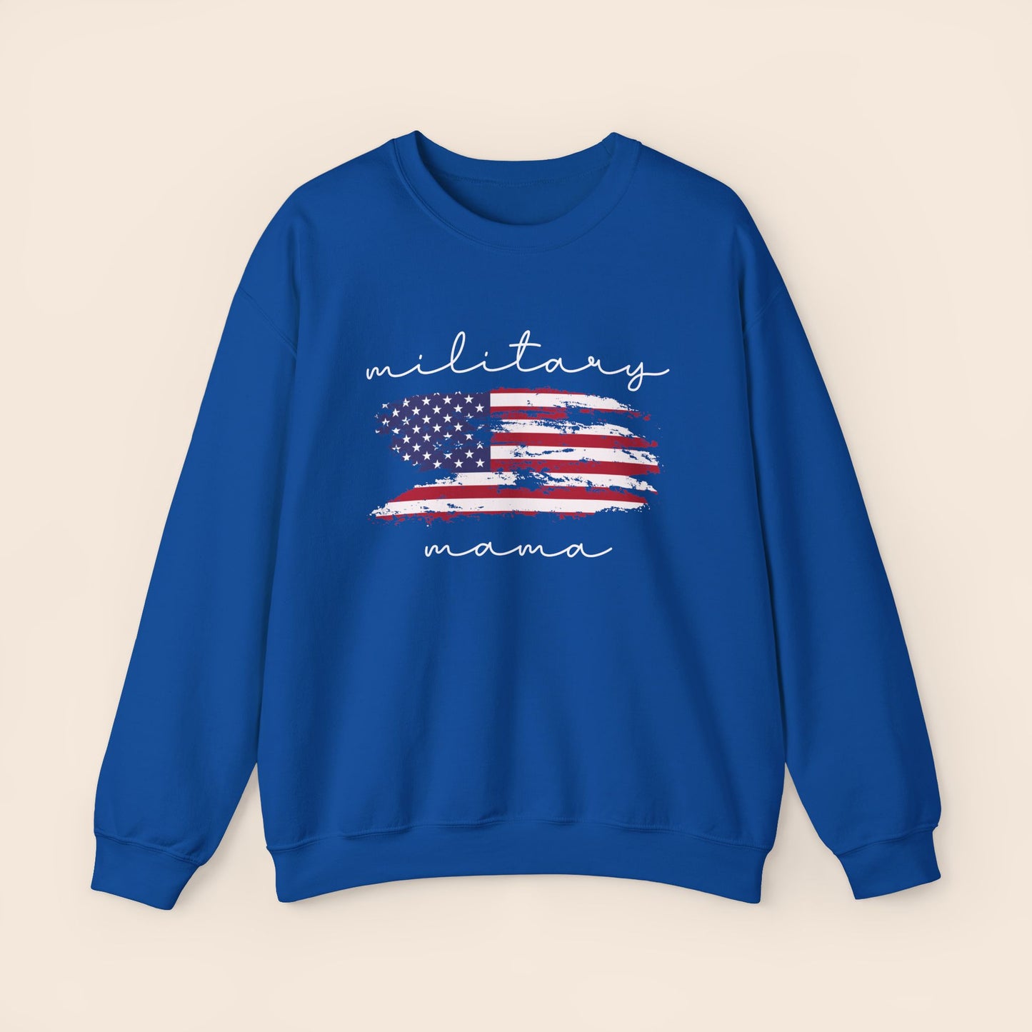 Military Mama Crewneck Sweatshirt