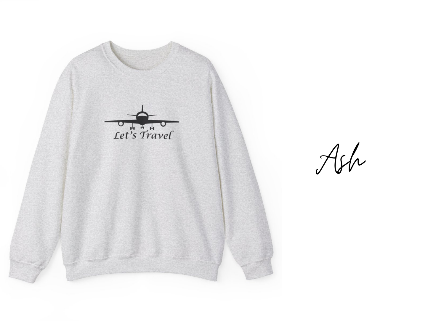 Let's Travel Crewneck Sweatshirt