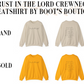 Trust in the Lord Hebrews 11:6 Crewneck Sweatshirt