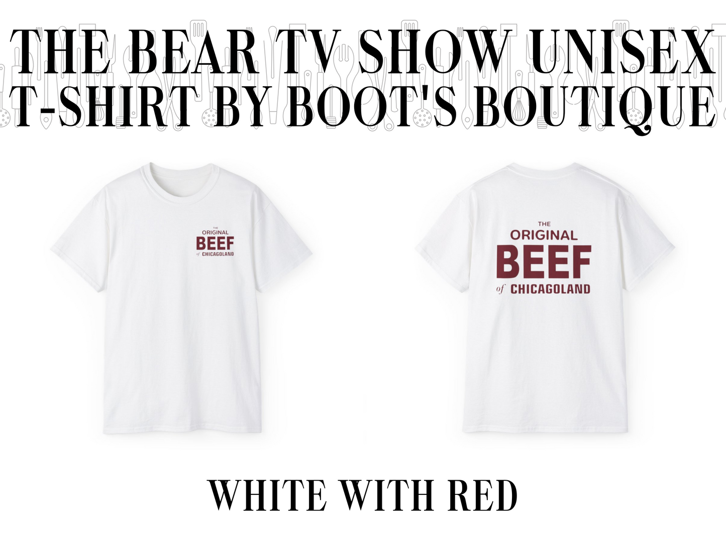 The Original Beef of Chicagoland - The Bear TV Show T-Shirt