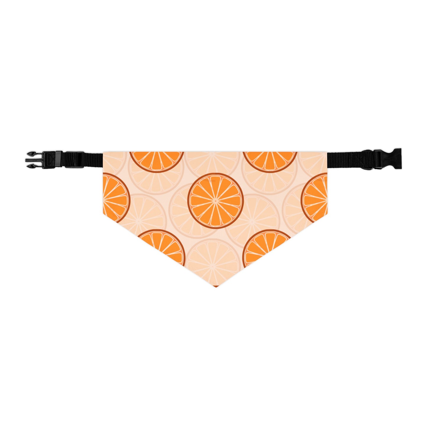 Citrus Over the Collar Spring/Summer Dog Bandana