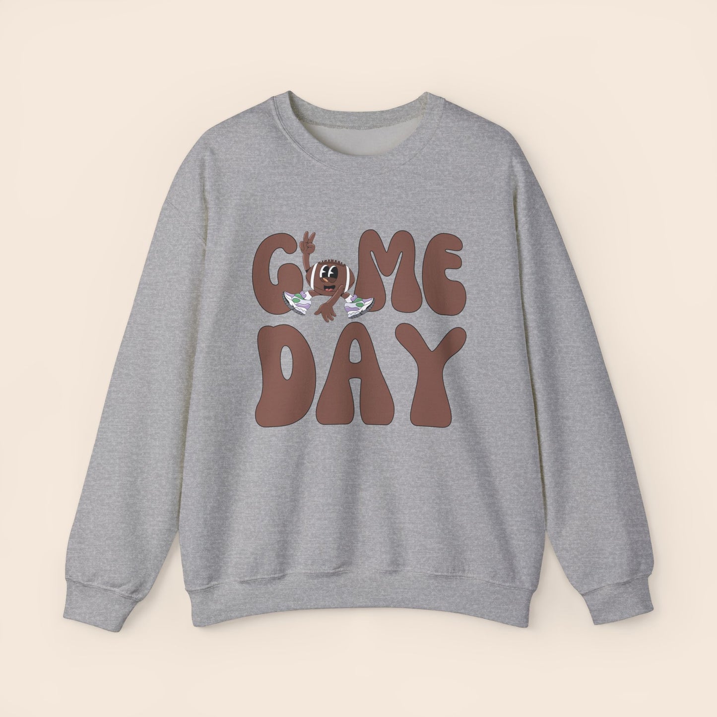 Game Day Football Crewneck Sweatshirt