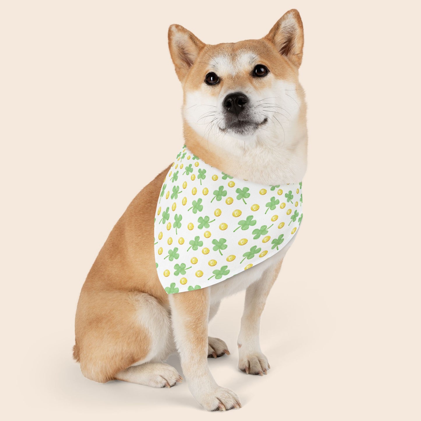 St. Patrick's Day Over the Collar Dog Bandana