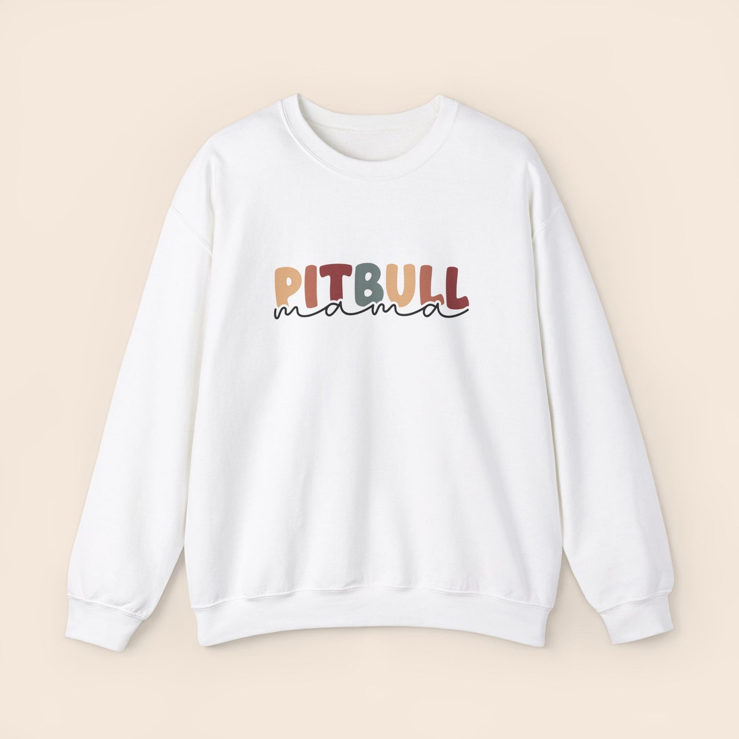 Pitbull Mama Crewneck Sweatshirt