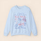 Red White and Due - Maternity Fourth of July Crewneck Sweatshirt