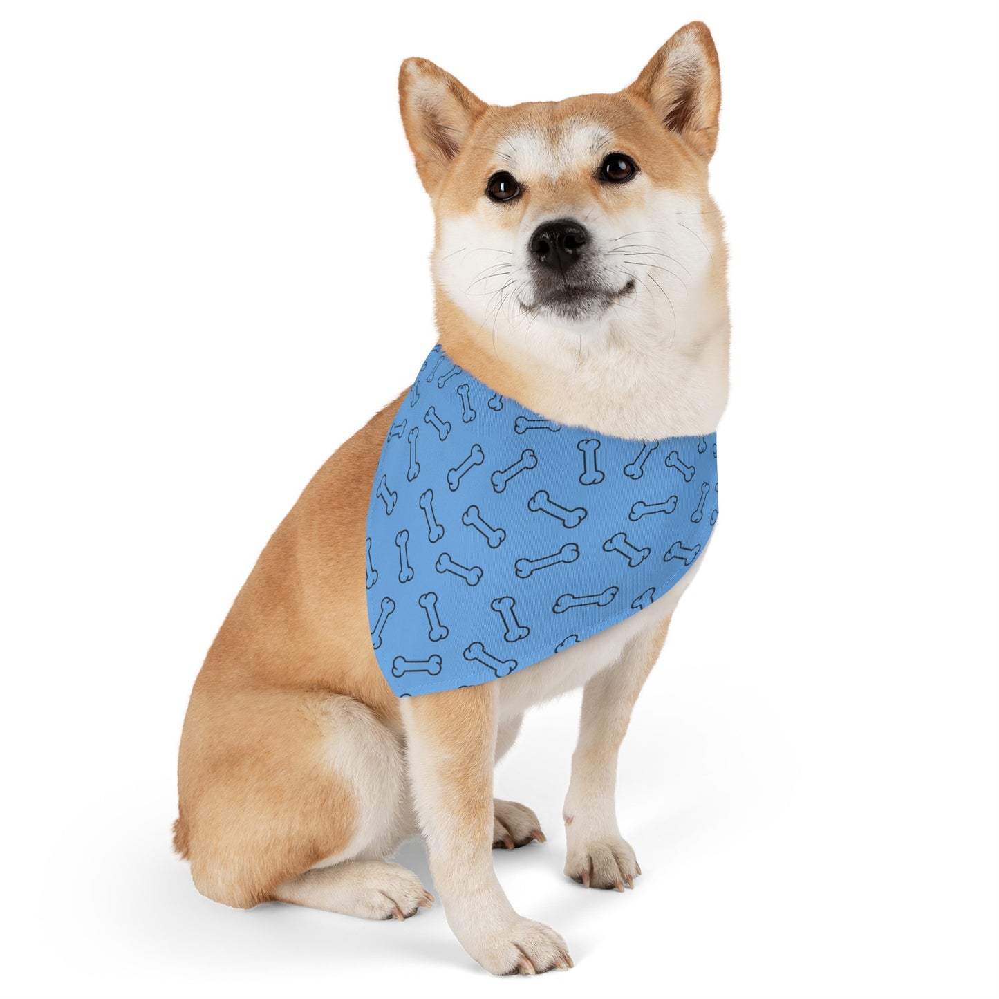 Dog Bone Over the Collar Dog Bandana