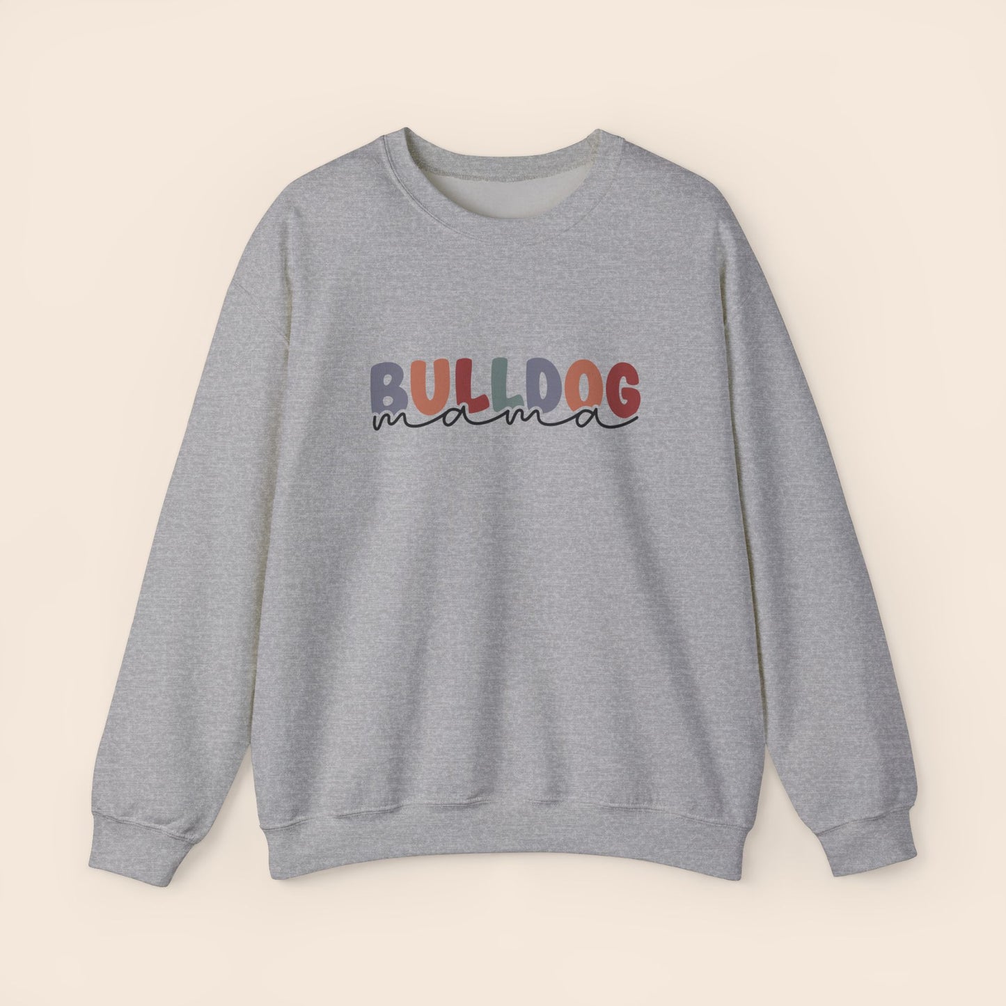 Bulldog Mama Crewneck Sweatshirt