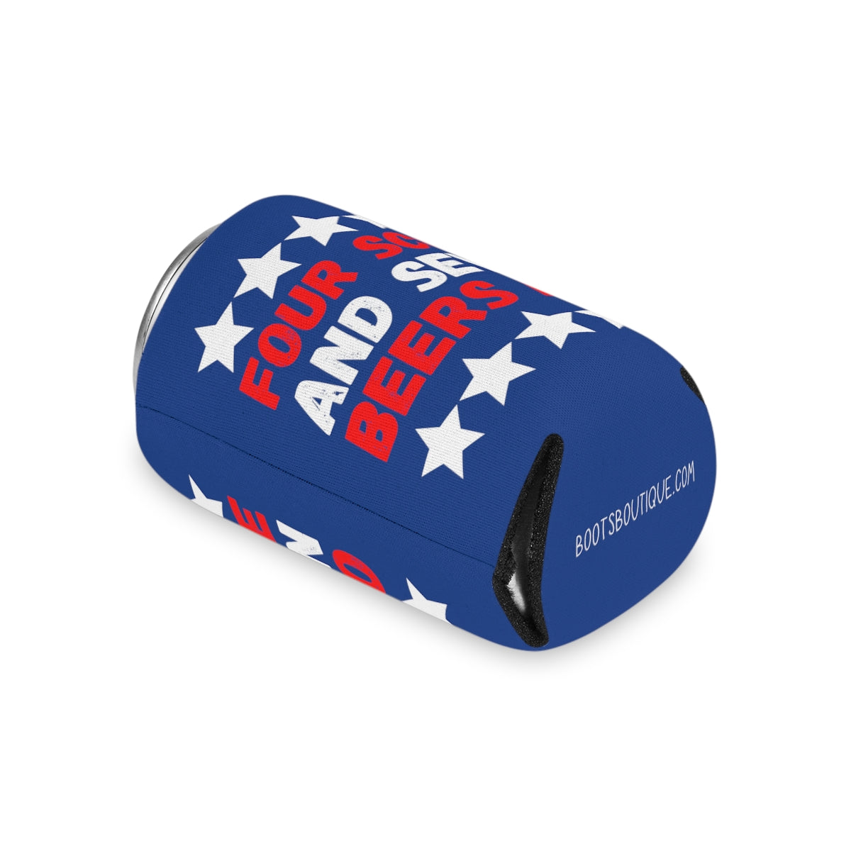 Four Score and Seven Beers Ago - Fourth of July Can Cooler