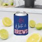 Red, White & Brews - Fourth of July Can Cooler