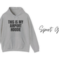 This is My Airport Hoodie Unisex Hooded Sweatshirt