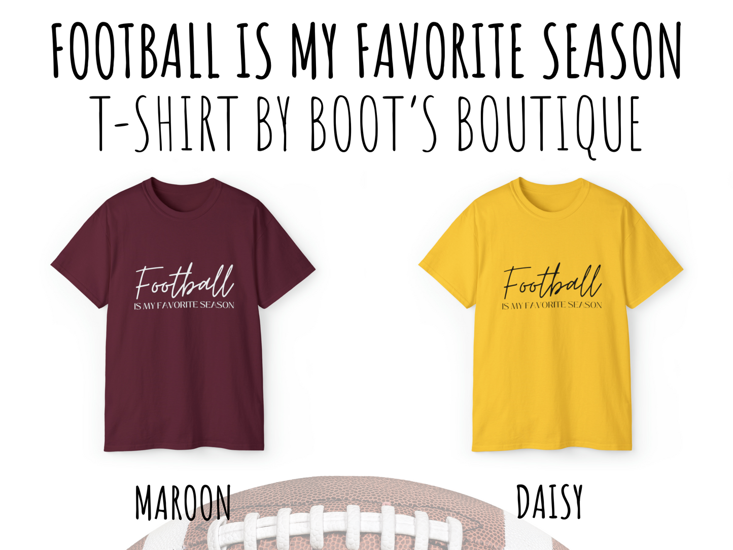 Football Is My Favorite Season T-Shirt