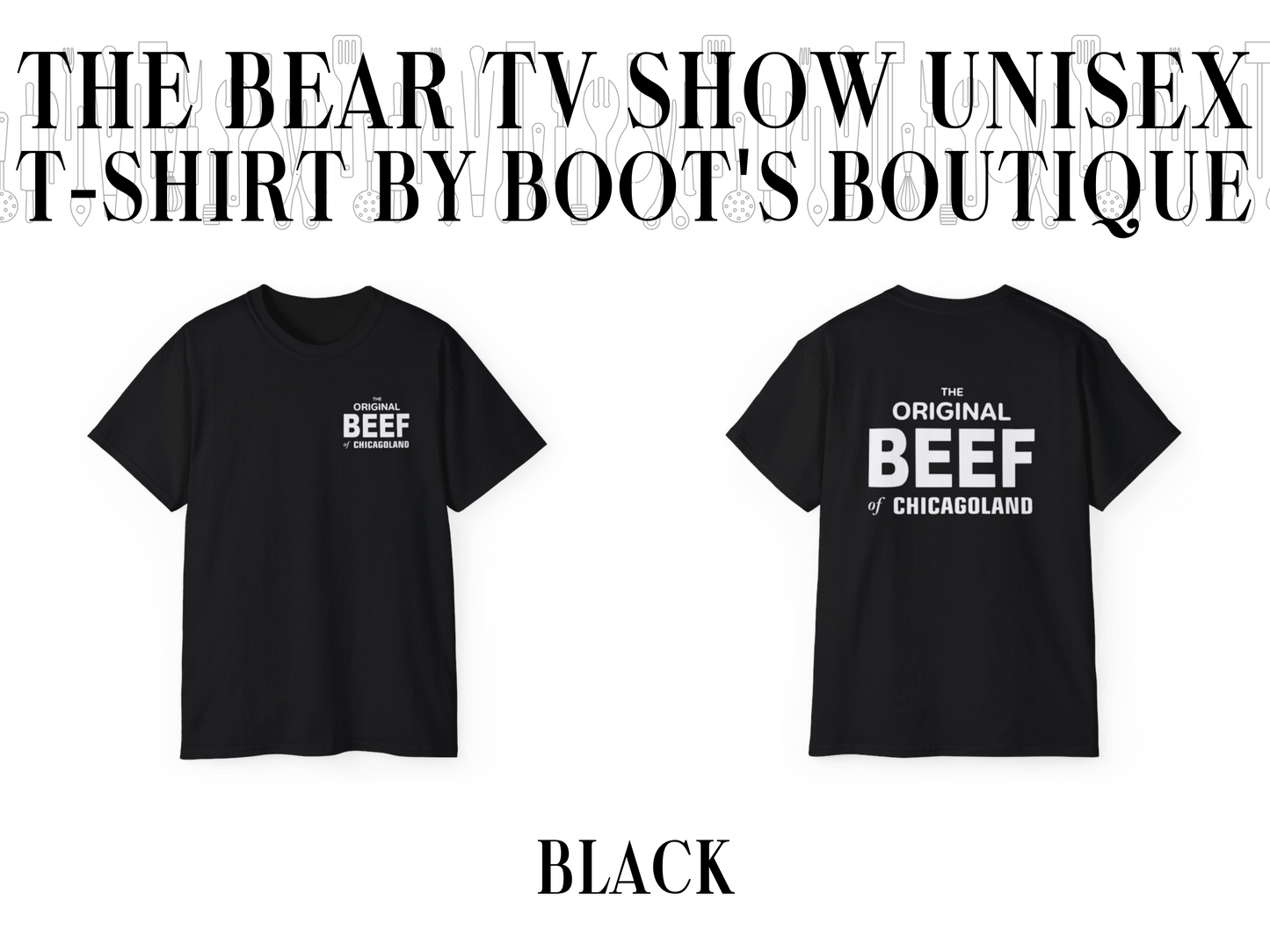 The Original Beef of Chicagoland - The Bear TV Show T-Shirt